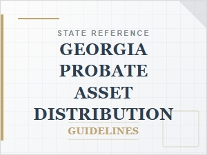 Georgia Probate Asset Distribution and Debt Management